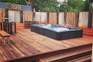 Spas Direct Outdoor Spa Area